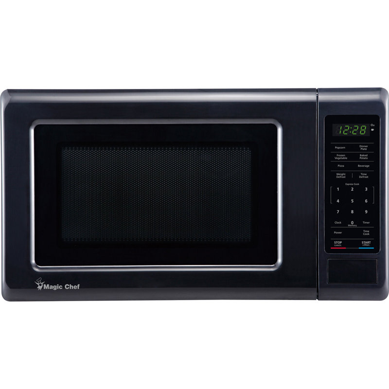 Micro-onde de comptoir tactile numérique 700 watts 0,7 pieds cubes Magic Chef, noir