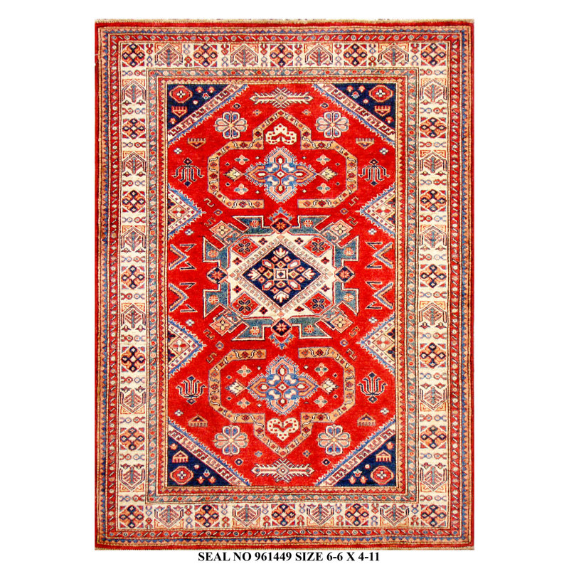 Hand-Knotted High-Quality Area Rug