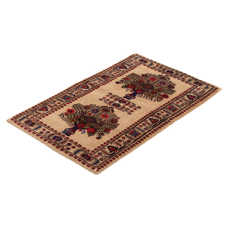 Tapis brun clair Rizbaft 3 pi 0 po x 5 pi 0 po