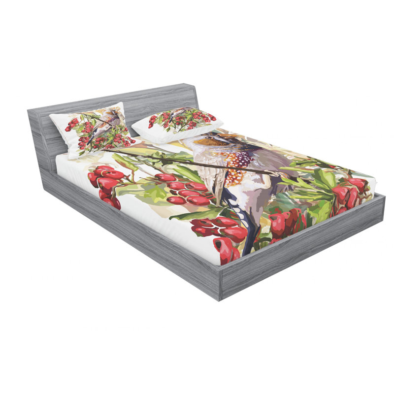Microfiber Sheet Set, Full Sheet Set + Fitted Sheet + 2 Pillowcases
