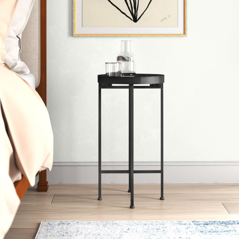 Table de bout Ekta, Bronze, Bronze, H 25,75 po x l 14 po