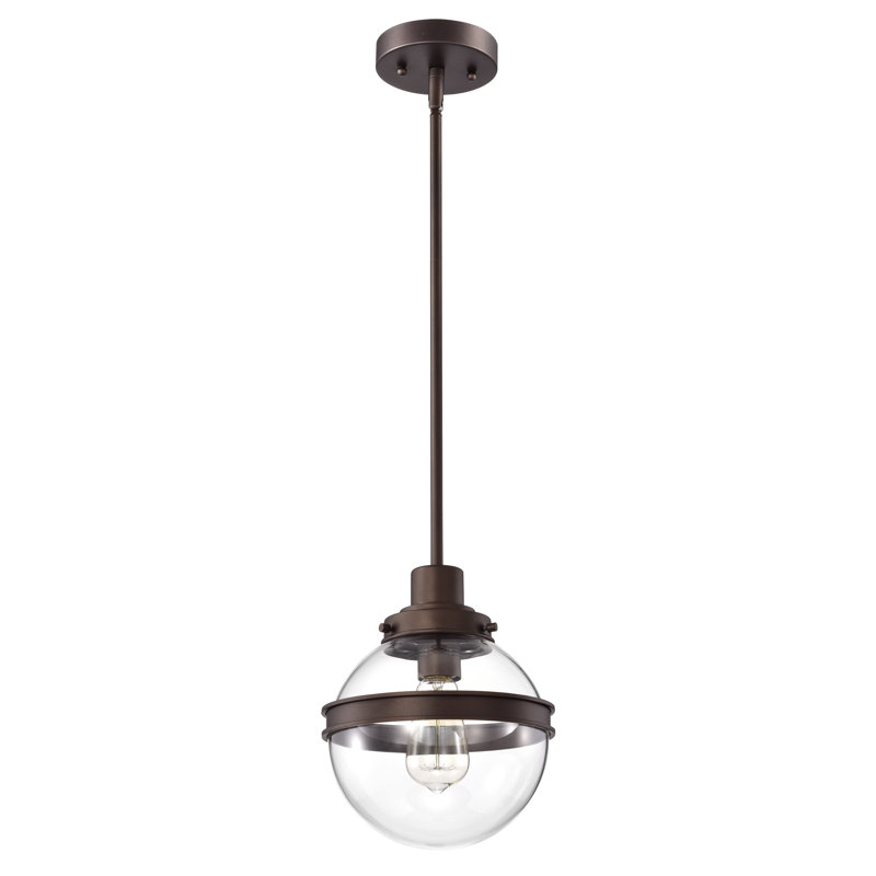 Douthitt 1 - Light Oil Rubbed Bronze Single Pendant
