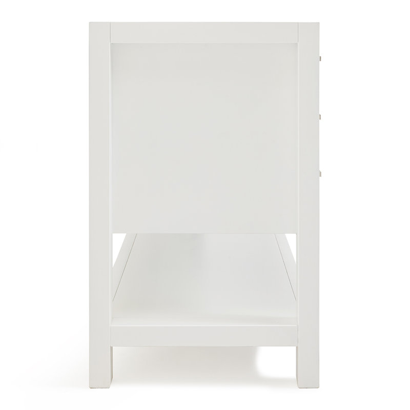 48'' W Single Bathroom Vanity Base, White