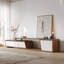 Extendable TV Stand with 3 Storage Drawers, Fits Living Room or Bedroom-756902010