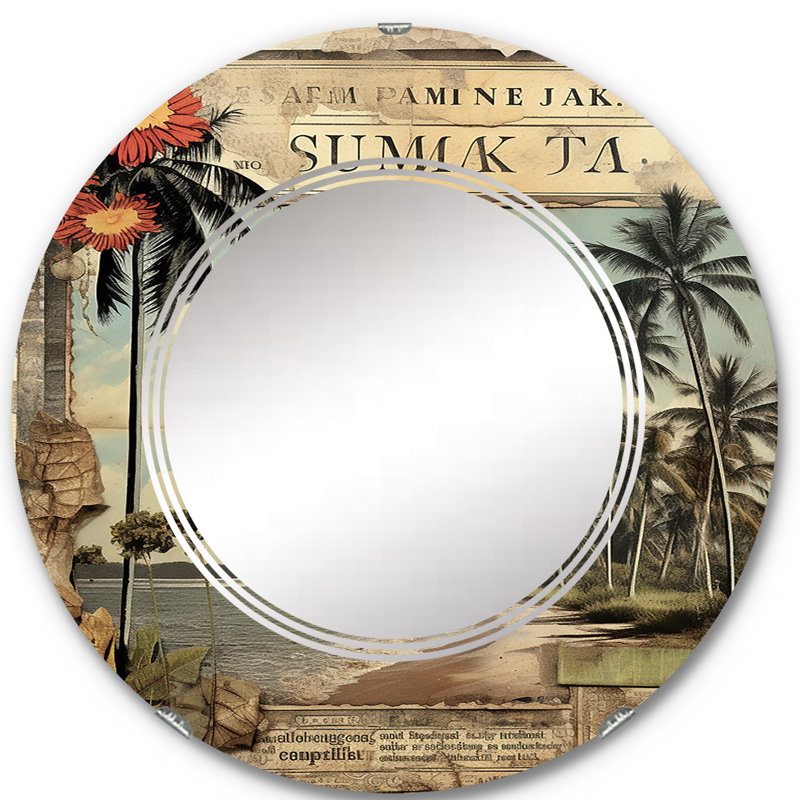 Miroir mural Naos, 24 po x 24 po