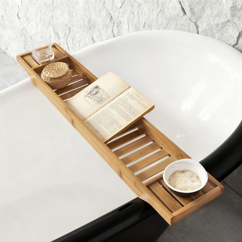 Ezekiel Freestanding Bamboo Shower Caddy
