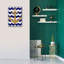 «Chevron Anchor» par Artpoptart, art mural sur toile, 18 po x 26 po