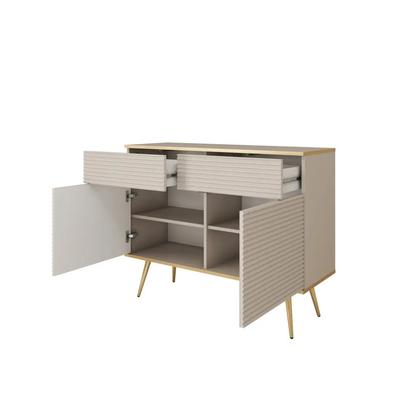 Allandra Display Stand, Beige