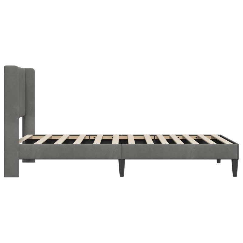 Bed, Grey, Super King (6')