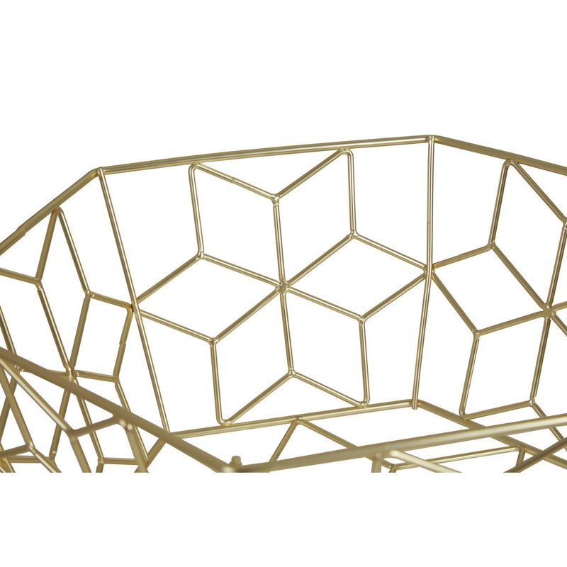 17 Stories Decorative Basket, Gold