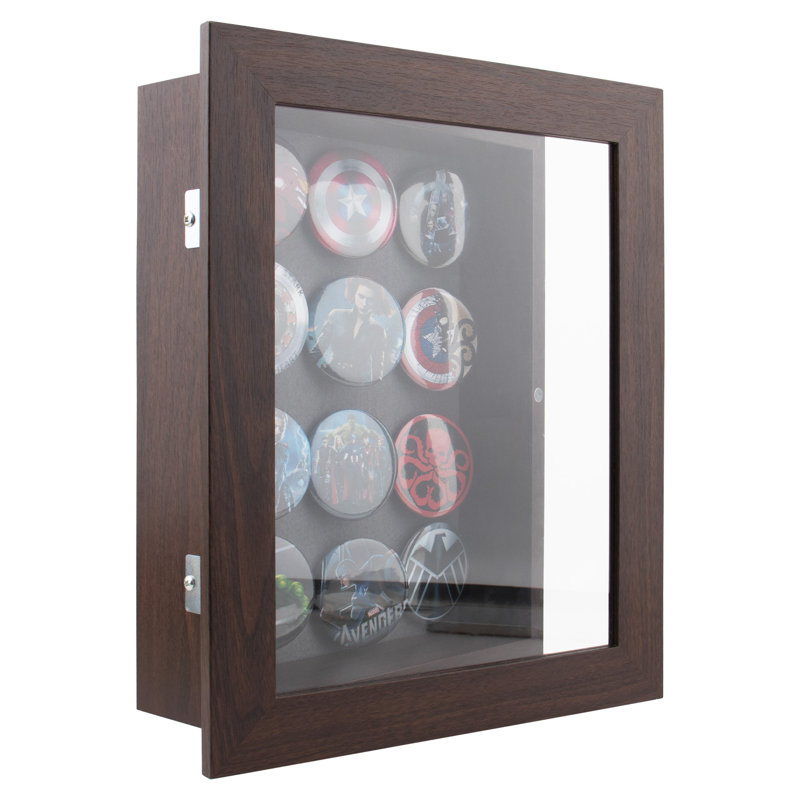 Heyburn Matte Shadow Box Picture Frame, Brown