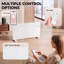 HOMCOM 2000 BTU Electric High Efficiency Panel Space Heater