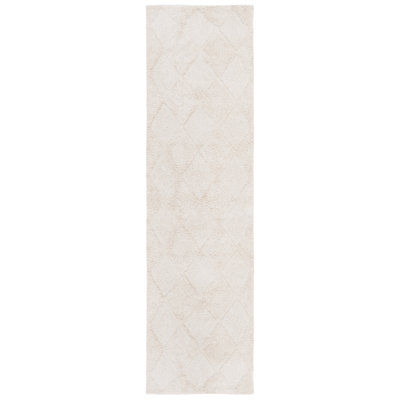 Haryss Machine Washable Recycled Cotton Geometric Area Rug