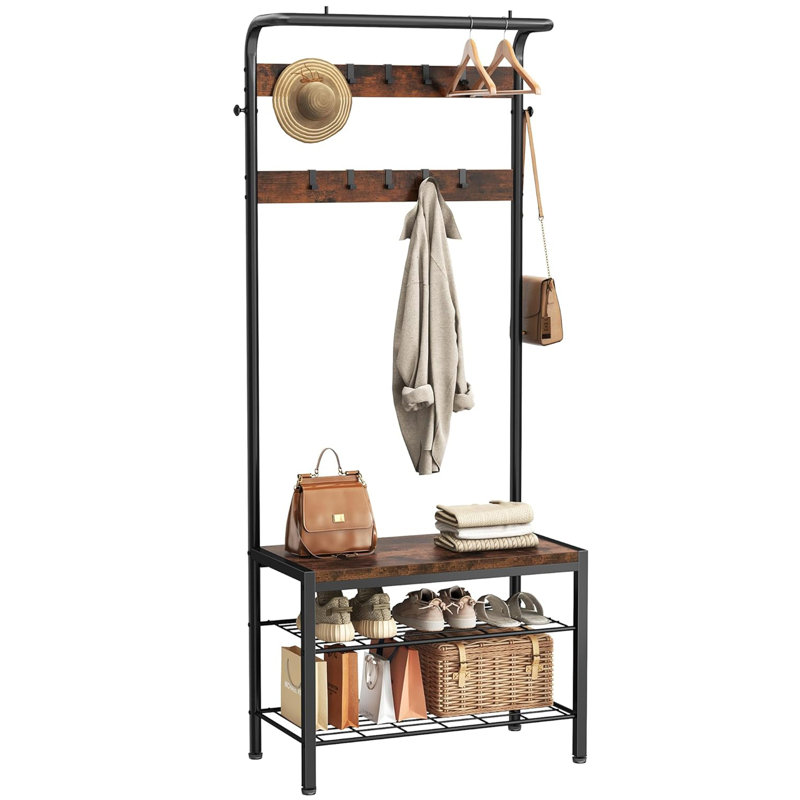Portemanteaux mural Deveyon, Black