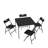 Folding Dining Table With 4 Chairs