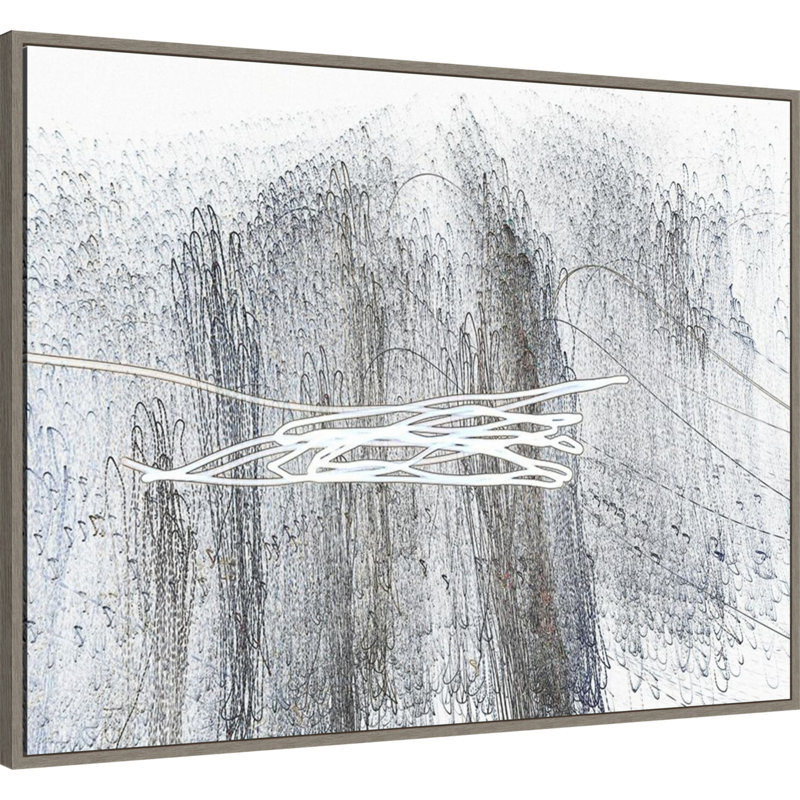 Reproduction d'art sur toile encadrée "String Play", H 32 po x l 42 po