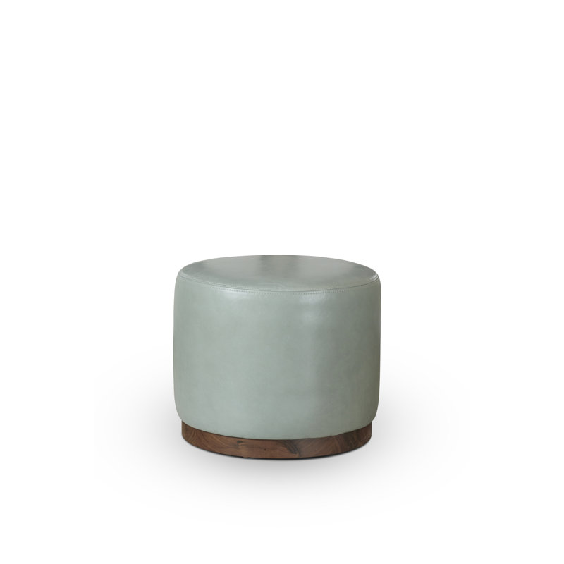 Repose-pieds en cuir Radius H 16 "