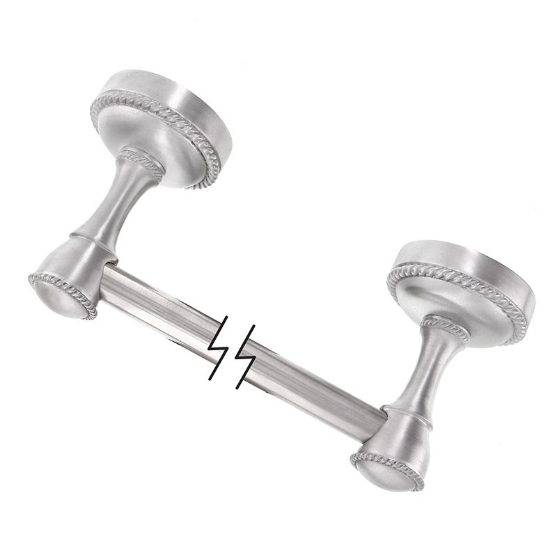 Equestre Towel Bar, Antique Silver, 2.43" H x 20.5" W x 2.43" D