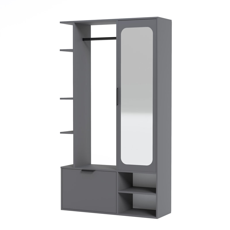 Manufactured Wood Wardrobe