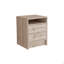 Table de chevet, table de bout, plateau de table d'appoint, deux tiroirs-98990294