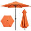Parasol de marché d'extérieur avec manivelle 108 po Bruton-512097929