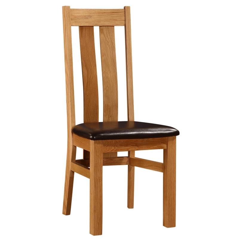 Faught 121.9cm H Upholstered Slat Back Side Chair