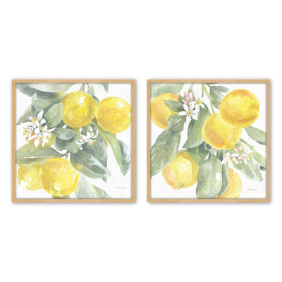 Ensemble de 2 impressions Lemon Grove Glow