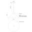 Luminaire suspendu conique simple Vanderbilt-64113799-64113798