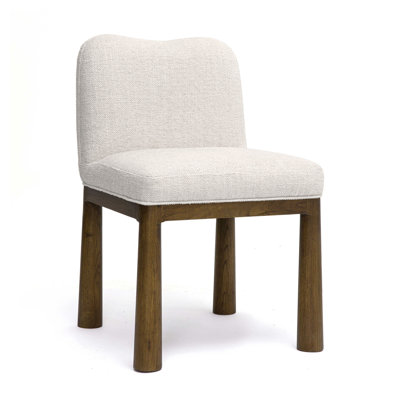 Clesha Performance Basketweave Fabric Dining Chair