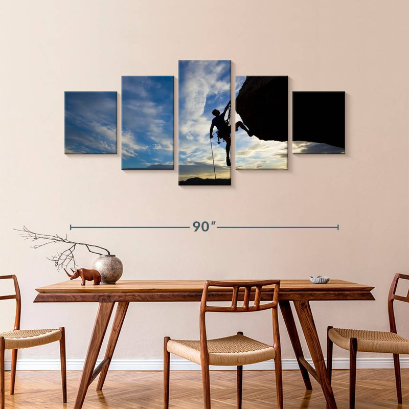 Keep Climbing, 42" H x 92" W