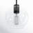 Childerley 8" W 1-Light Steel Single Sphere Pendant with Clear Glass Shade-301922334