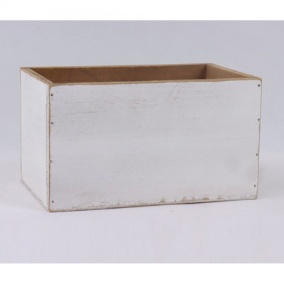 Plain White Wash Box