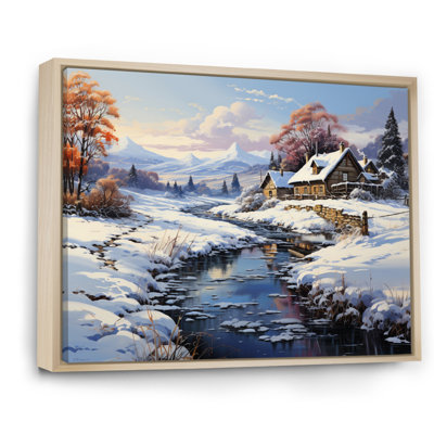 Winter Country Charm Landscape I