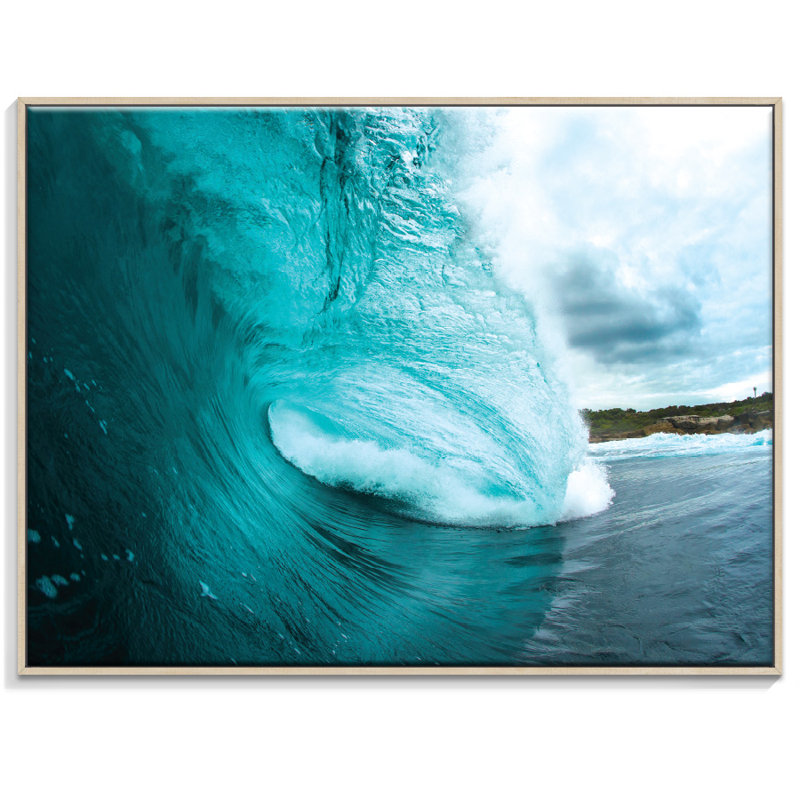 Sticks - Print on Canvas, 76cm H x 102cm W, Timber Floater Frame