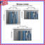 Barres verticales bleues et grises verticales et transparentes - 2 panneaux-1897470830-1897470828