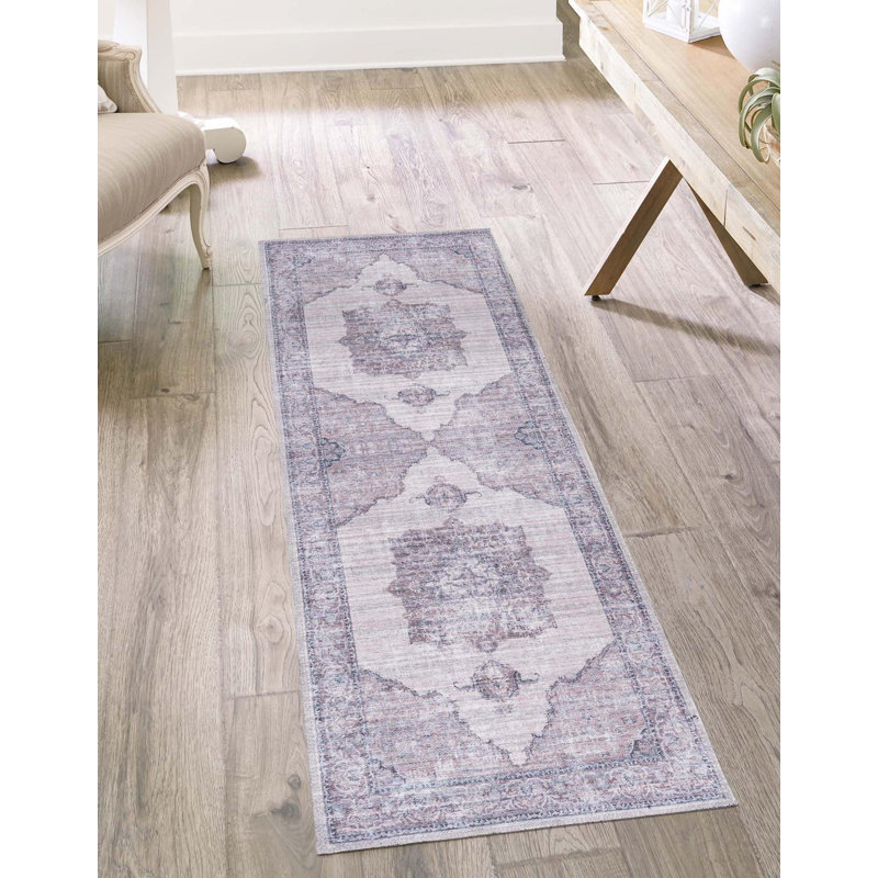 Hazley Chenille Oriental Indoor Rug, Runner 2' x 10'