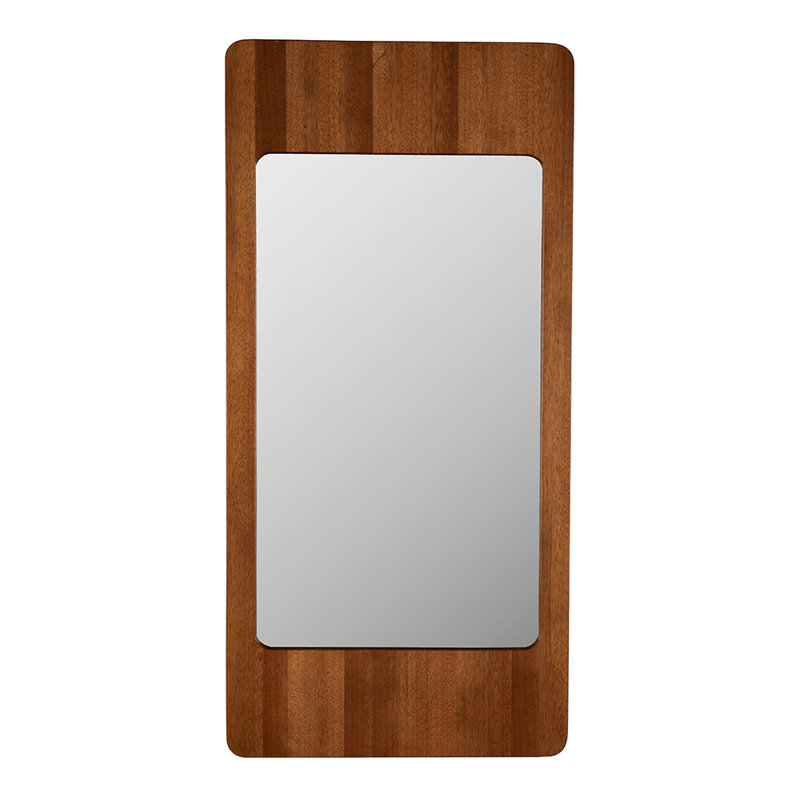 Franklin Rectangle Solid Wood Mirror, 52" x 25"