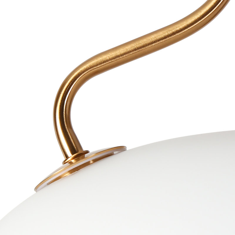 Luminaire suspendu moderne en verre coloré à 3 lumières certifié UL