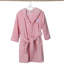  Peignoir en molleton mi-mollet avec poches et capuche-1251662254-1251661398