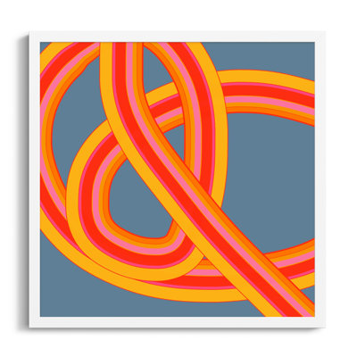 Twist Series I Hawaiian Twist by Jacques Pilon - Picture Frame Graphic Art
