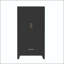 Armoire haute 60 po en métal avec 1 tiroir et tablette réglable