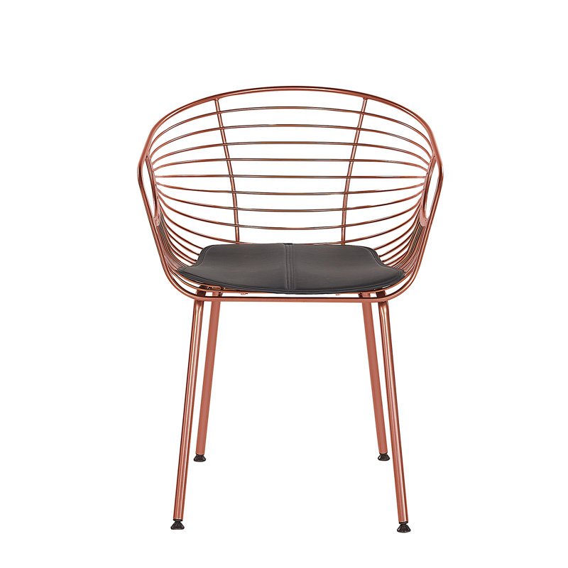 Bonneau 46cm H Ladder Back Armchair, Copper