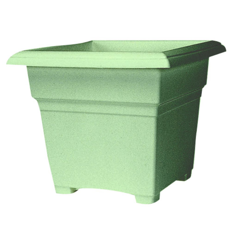 Kayenta Pot Planter, Sage, 15.75" H x 17.75" W x 17.75" D