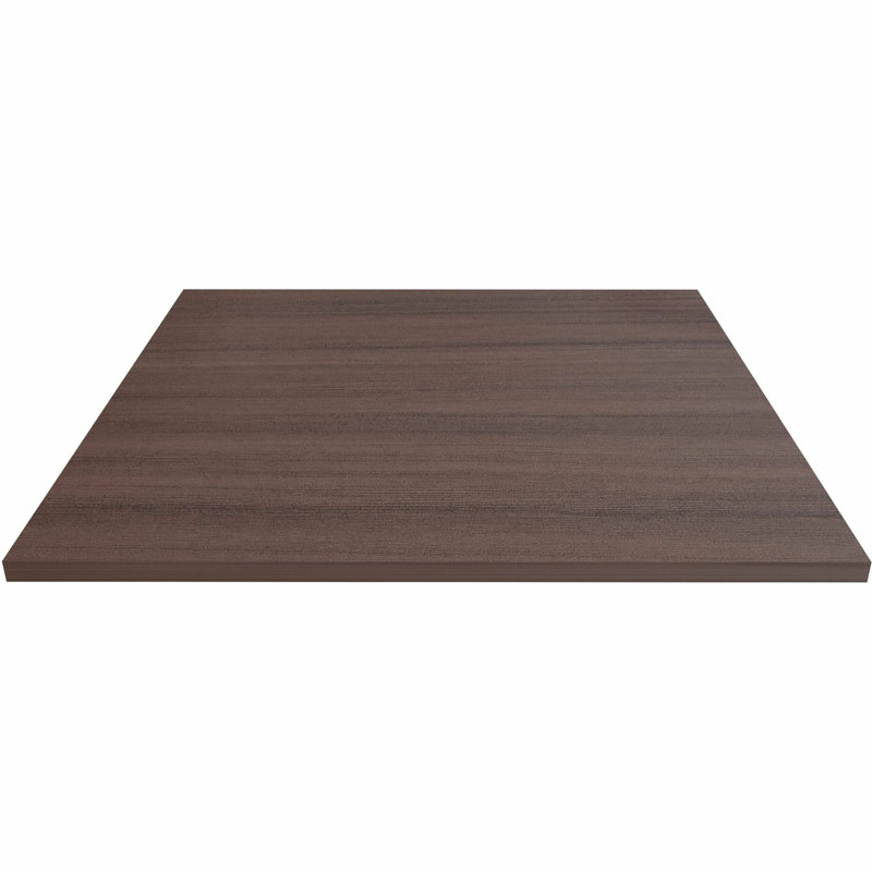 Hospitality/Conference/Lobby Square Tabletop, 36" H x 36" W x 30" D, Brown