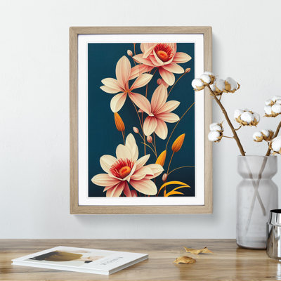 Enlightened Flowers - Framed Print