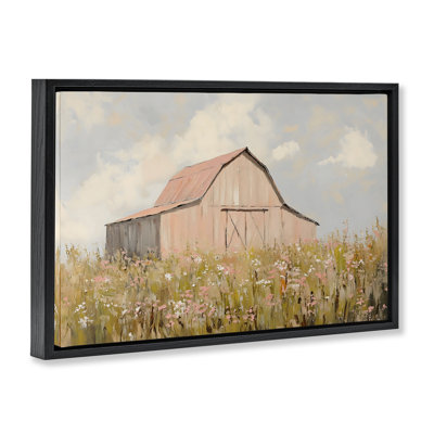 Cadre flottant grange rose Blush, design par Franklyn Gregory