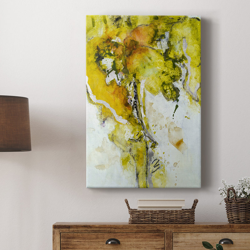 Golden Foliage II - galerie Cavas sur mesure, H 60 po x l 40 po