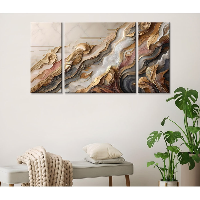 Peinture décorative sur toile