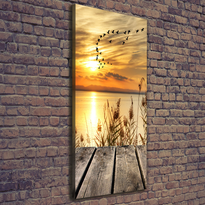 Sunset - Wrapped Canvas Print