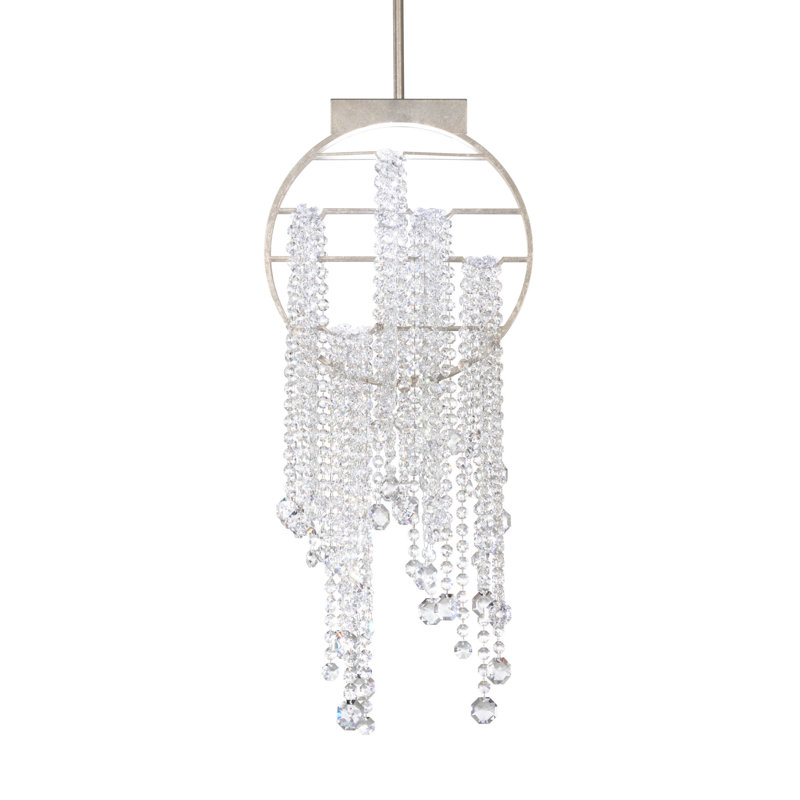 Fantasia 1 - Light LED Pendant, Antique Silver